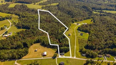 Country Home on 19 Wooded Acres with Hardwood Floors in Lafayette, Tennessee — 9,000