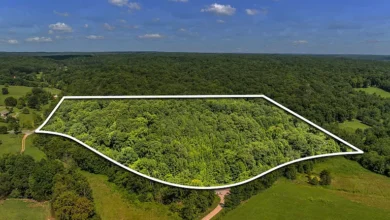 Rustic Tennessee Country Home with 31.86 Acres and a Hunting Cabin in Waverly, TN — 5,000